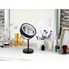 SPEGEL MED BELYSNING MIRRI 1-EXT- - svart, Modern, metall/glas (21/32/12cm) - Mömax