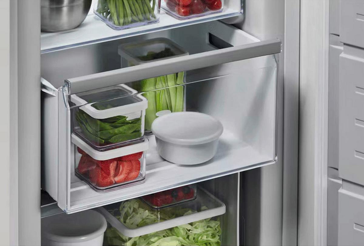 Einbaugefrierschrank NAB7N181EC Weiß - Weiß, MODERN, Metall (55,7/176,9/54,9cm) - AEG