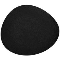 Servierplatte Haruki in Schwarz - Schwarz, MODERN, Keramik (33,3/29/2,8cm) - Mömax