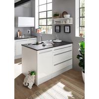Kuhinjski Otok Jazz 6 - temno siva/bela, Moderno, leseni material (140/90/90cm) - Modern Living