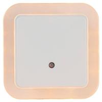 Lampă de veghe Night - alb/transparent, Konventionell, plastic (8,5/7/8,5cm) - Mömax