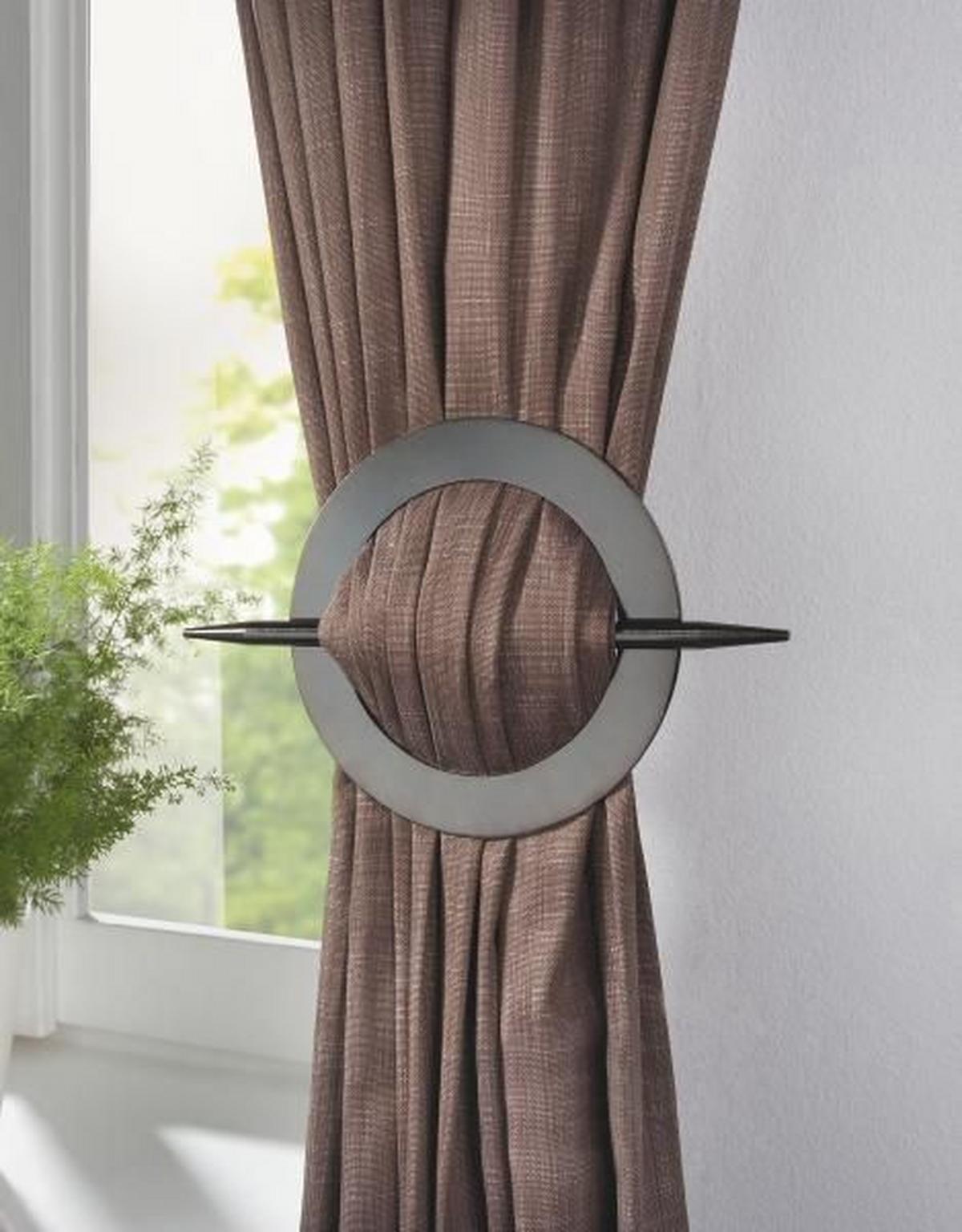 Dekorativni Kavelj Za Zaveso Larissa - kovina (15/15cm) - Modern Living