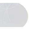 LED-TAKLAMPA ALABAST - vit/Alabasterfarben, Design, metall/plast (29/8,8cm) - Mömax