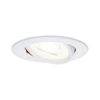 LED-Spot Nova in Weiß max. 6,5 Watt - Weiß, Design, Metall (8,4cm) - Paulmann