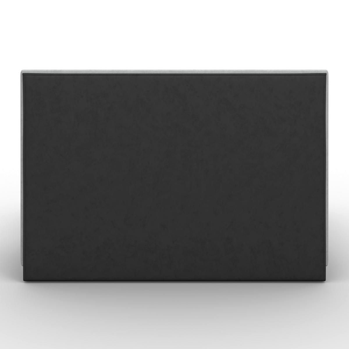 Oblazinjena Postelja Josef, Svetlo Siva, 160x200 - siva/črna, Moderno, kovina/tekstil (160/200cm) - Bessagi Home