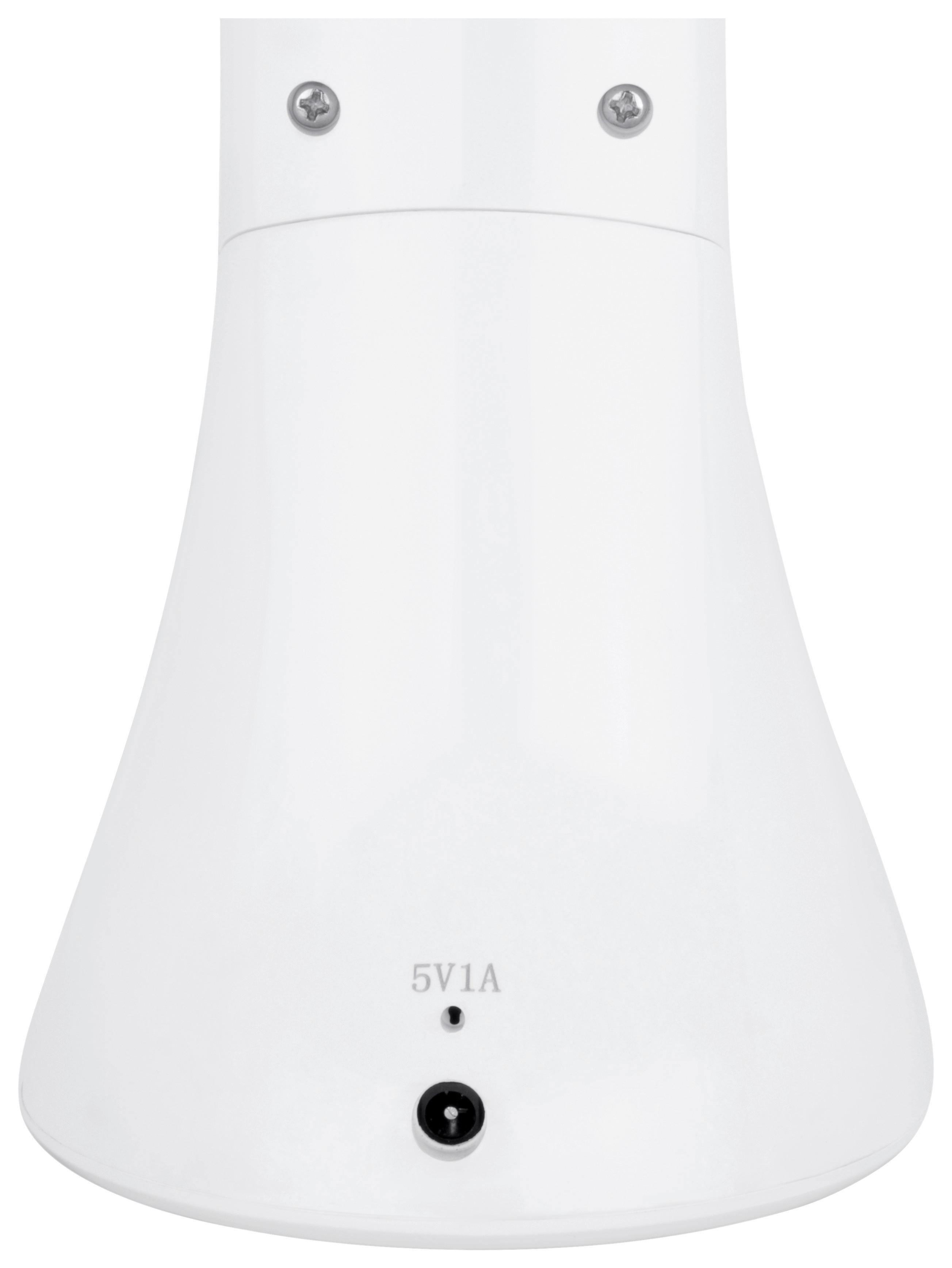 LED-SKRIVBORDSLAMPA UFF - vit, Modern, plast (7,8/7,8/24,8cm) - Mömax