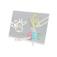 LED-Dekoleuchte Malon Weiß/Transparent max. 2 Watt - Transparent/Weiß, MODERN, Kunststoff (30/18,4/20cm) - Mömax