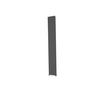 Pergola-Seitenteil Deco Wall ca. 31x232 cm Alu Anthr. - Anthrazit, MODERN, Metall (31/235/6cm) - Gardenson