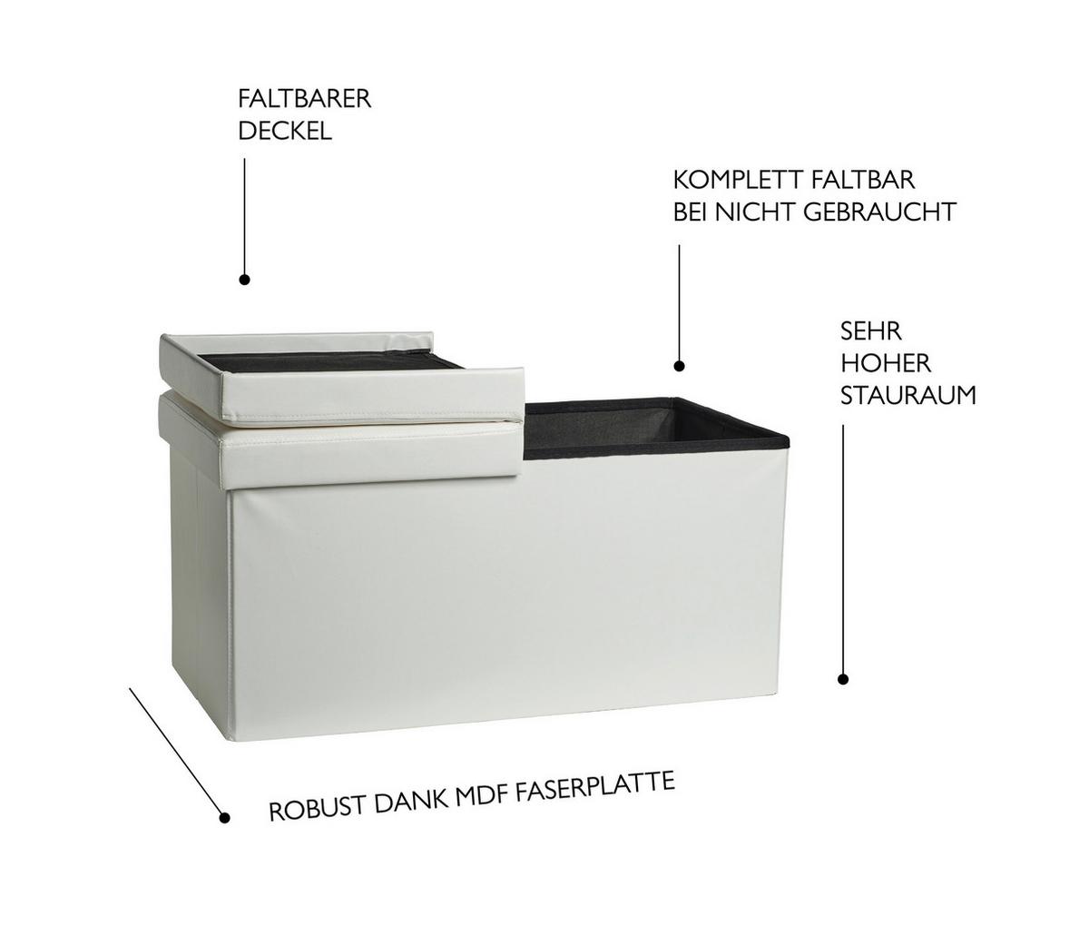 Ládapad Echtwerk Sitzbank Flex - Design (76/38/37,5cm) - Echtwerk