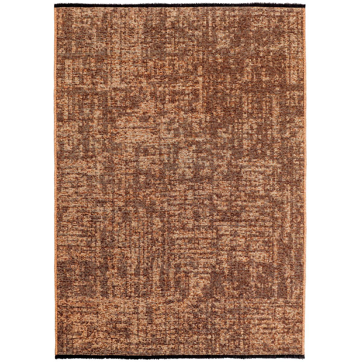 Ravno Tkana Preproga Space, Barva Bakra, 200x290cm - barve bakra, Basics, tekstil (200/290cm) - Novel