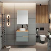 Element Ispod Umivaonika Eva - boje kadulje/divlji hrast, Moderno, drvni materijal (60/51/46cm)