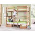 Hochbett Finley - Naturfarben, Design, Holz (90/200cm) Hochbett Finley - Naturfarben, Design, Holz (90/200cm)