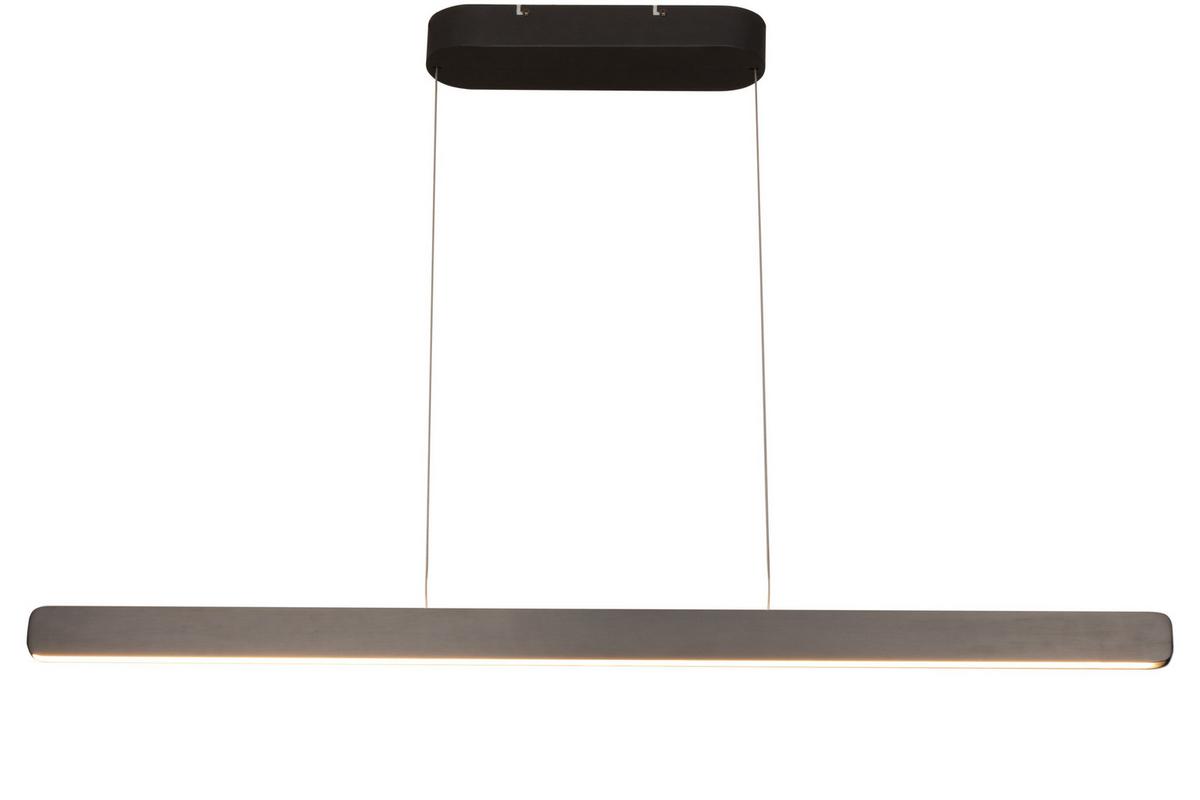 LAMPA WISZĄCA LED LINCOLN *SBN* - antracytowy/czarny, Basics, tworzywo sztuczne/metal (110/9/60-180cm) - Novel