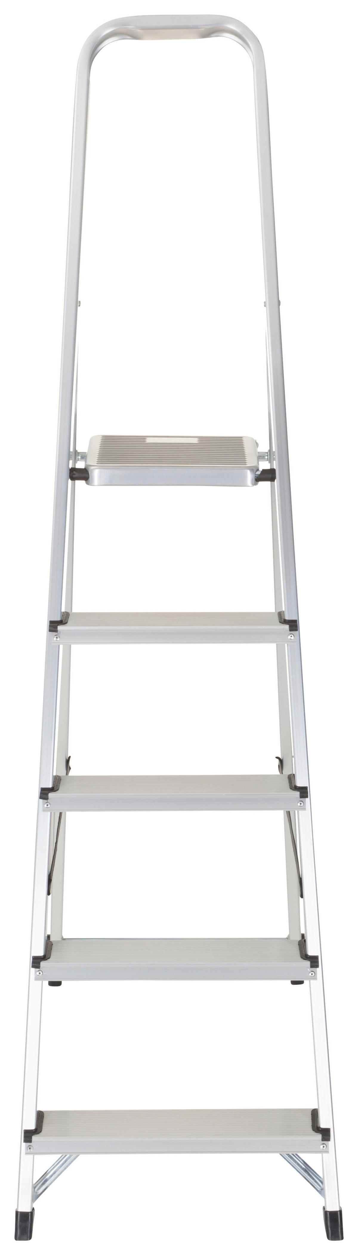 Zložljiva Lestev Solid Iii, Aluminij - barve aluminija, Basics, kovina (44/170/12cm) - MID.YOU
