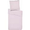 Bettwäsche Rüschen Rosa ca. 135x200cm - Rosa, ROMANTIK / LANDHAUS, Textil (135/200cm) - Zandiara