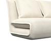 BÄDDSOFFA MACY - vit, Modern, metall/textil (141/68/87cm) - Bessagi Home