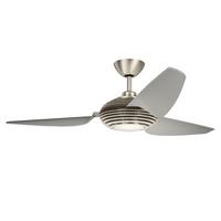 Stropni Ventilator Voya - boje oplemenjenog čelika/boje šampanjca, Design, plastika (152/38cm)