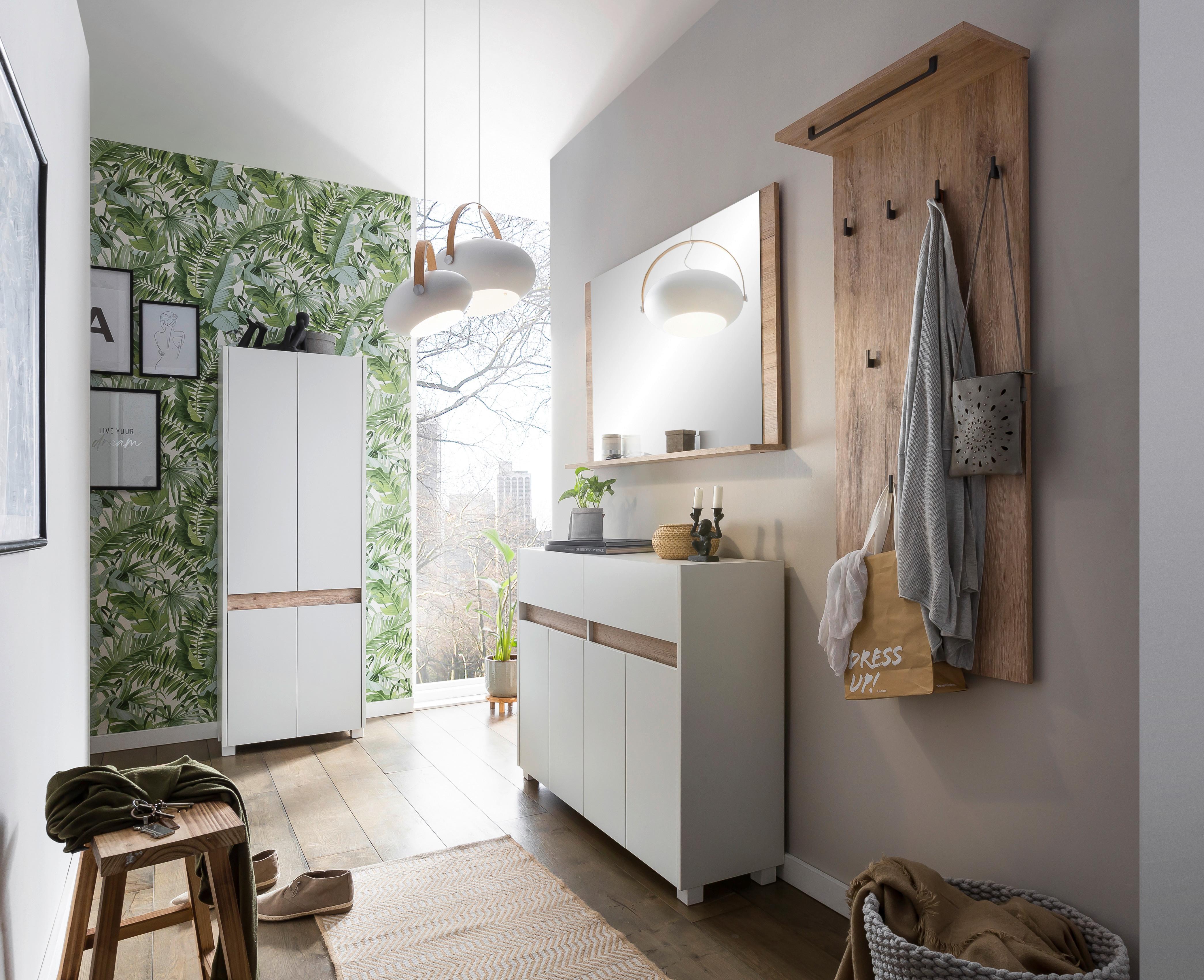 Garderobenpanel Cosmo ca.50x120,6x19,9cm Wildeiche - Wildeiche, Design, Holzwerkstoff (50/110,6/20,9cm) - MID.YOU