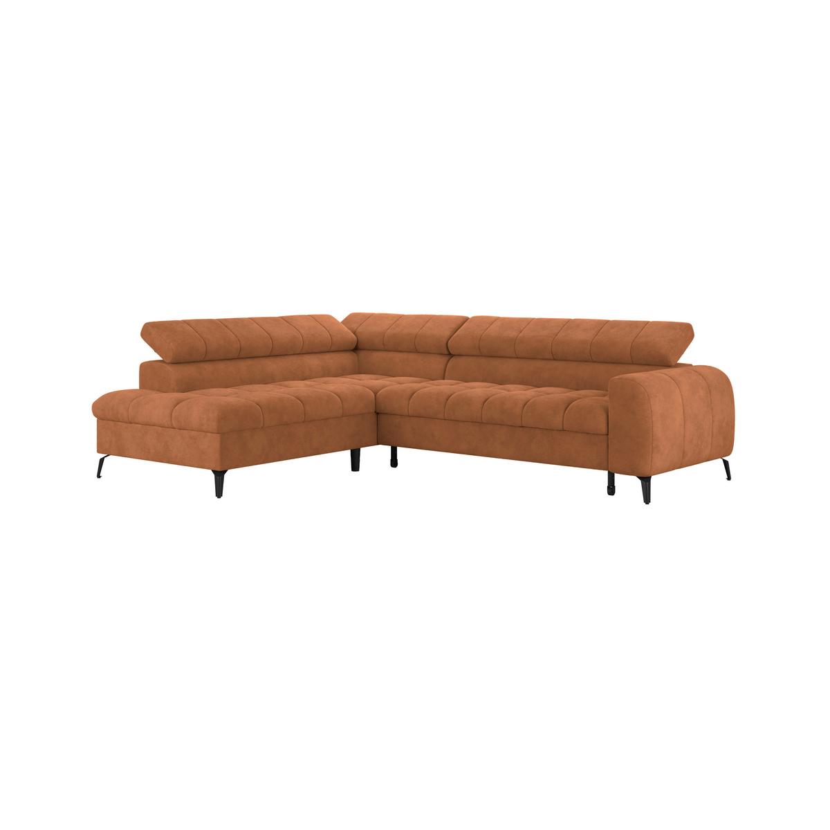 Coltar VOLF - negru/ruginiu, Trend, plastic/textil (203/261cm) - Modern Living
