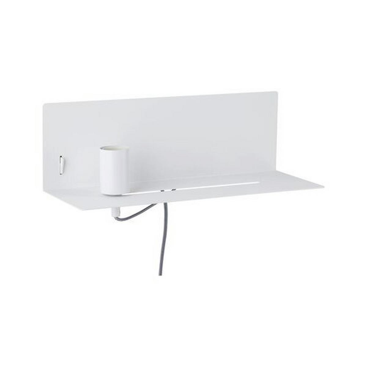 Wandleuchte Devara in Weiß max. 40 Watt - Weiß, LIFESTYLE, Metall (40/13cm) - Paulmann