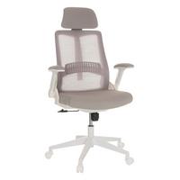 Pisarniški Stol Vendo W, Siva - siva/bela, Basics, umetna masa/tekstil (68/113-127/68cm) - MID.YOU