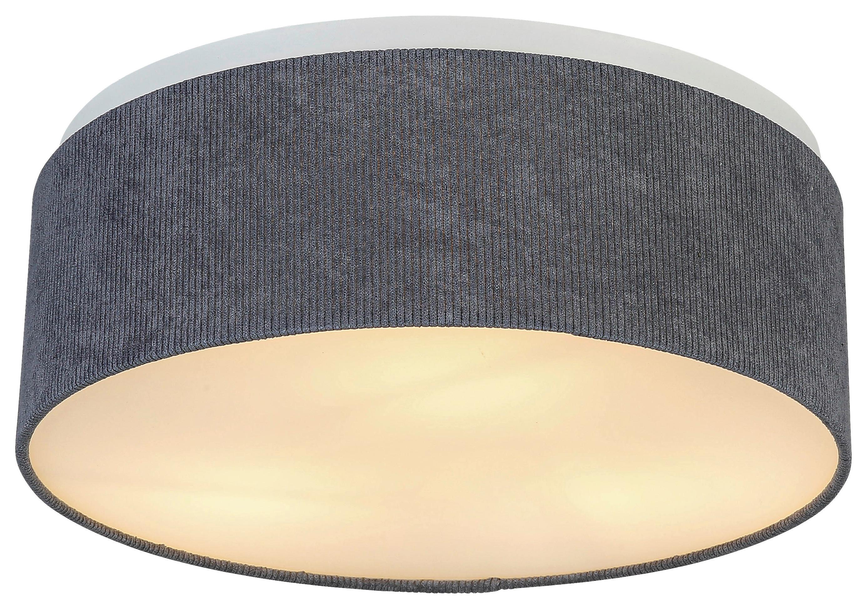 LAMPA SUFITOWA ELENORE - antracytowy, Trend, tworzywo sztuczne/metal (40/15cm) - Novel