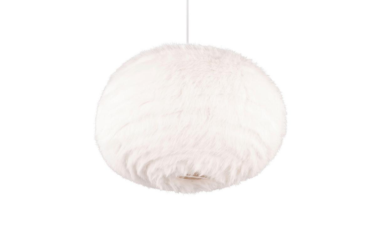 LAMPA ZWIESZANA R31581901 FURRY - biały/kolor piaskowy, Modern, metal/tkanina (50/150cm)