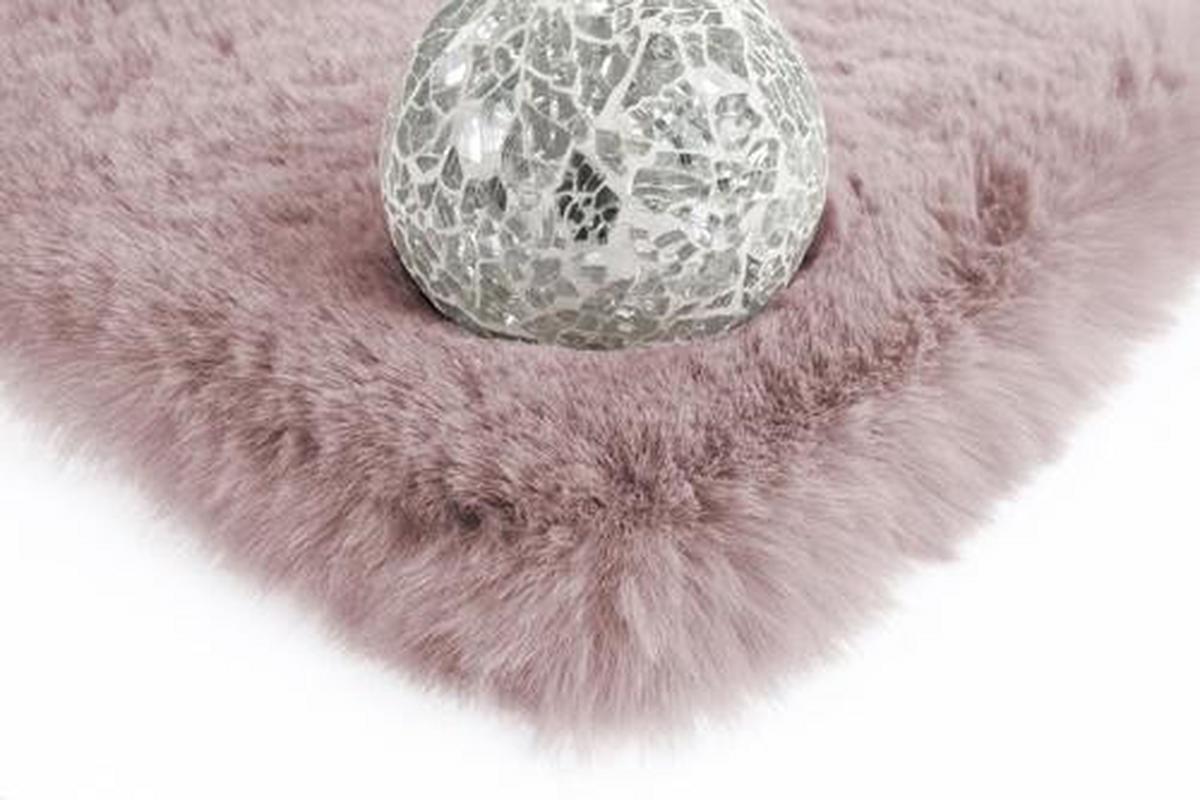 HOCHFLORTEPPICH BOIRD-180-280-E RABBIT - Rosa, Trend, Textil (180/280cm) - Kayoom