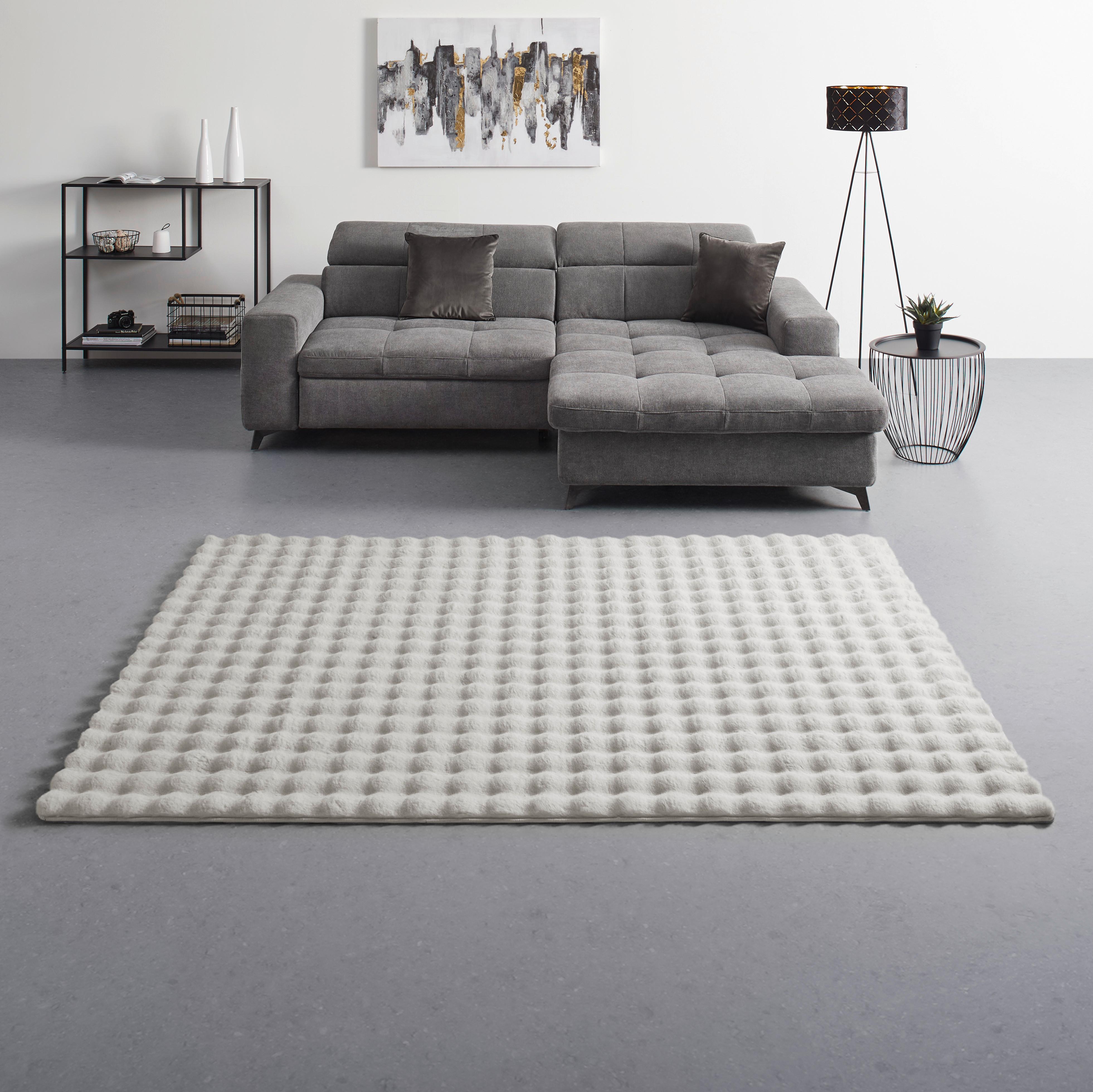 Műszőrme Bubble 120/170 - krém, Modern, textil (120/170cm) - Mömax