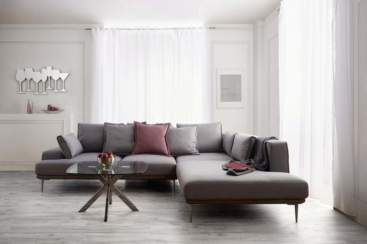 Couchtisch Glas Chromfarben - Klar/Chromfarben, Modern, Metall (80/45/80cm) - Mömax