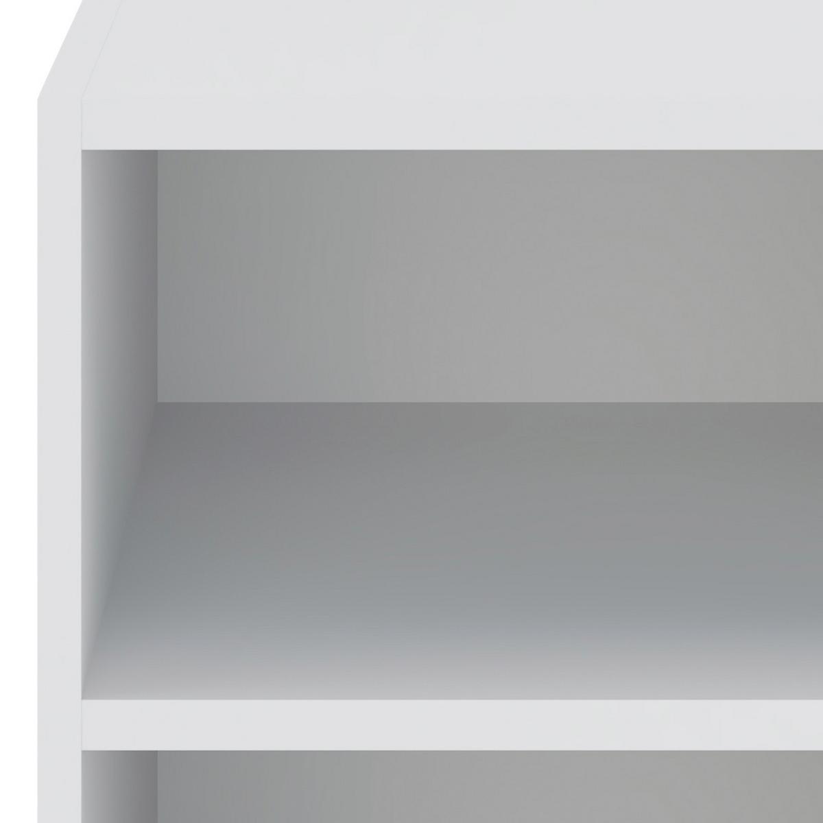 Etajeră UNIT-ELEMENTS MINI - alb, Modern, material pe bază de lemn (45,6/44,8/40cm) - Ondega