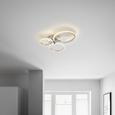 LED-Deckenleuchte Johanna max. 18 Watt - Silberfarben, Metall (49/40/8,5cm) LED-Deckenleuchte Johanna max. 18 Watt - Silberfarben, Metall (49/40/8,5cm)