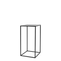 Blumenständer Schwarz - Schwarz, Basics, Metall (25/47/25cm)