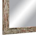 Wandspiegel Braun/Grau 60x80cm - Braun/Grau, MODERN, Glas/Holzwerkstoff (60/80cm)