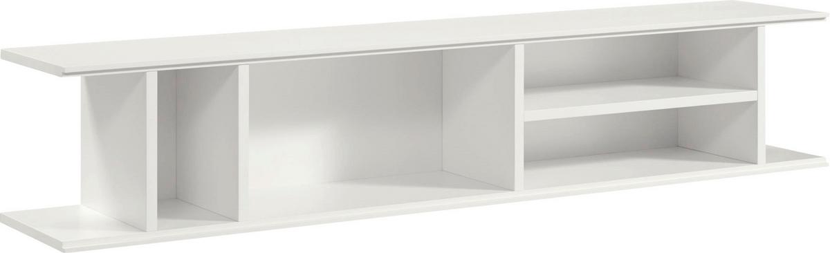 ELEMENT WISZĄCY NOW! EASY - biały, Design, materiał drewnopochodny (128/25,6/25cm) - Now by hülsta