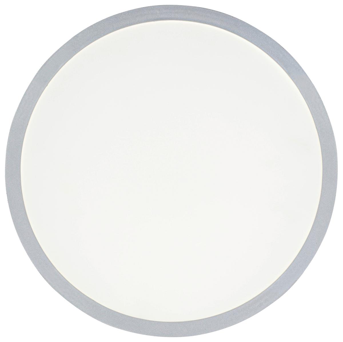 Led Stropna Svjetiljka Imo - bijela/srebrne boje, Romantično / ladanjski, plastika (40/5cm) - Mömax