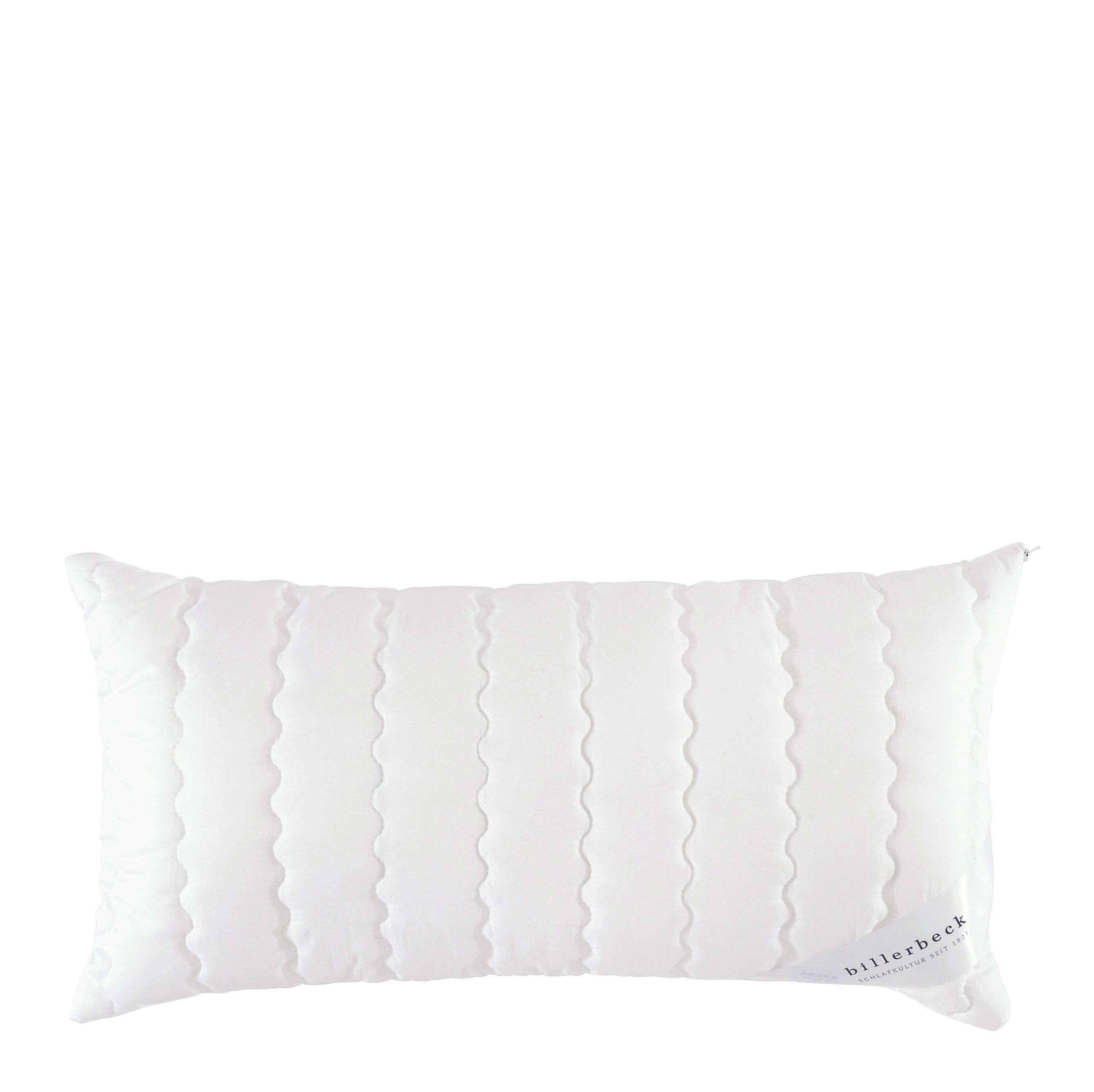PODUSZKA POD GŁOWĘ ANTIGUA - biały, Basics, tkanina (40/80cm) - Billerbeck