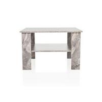 Klubska Miza Bismo, Siva - siva, Moderno, leseni material (70/70/45cm) - MID.YOU