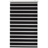 Duorollo Thomas ca. 100x160cm - Schwarz, Kunststoff/Textil (100/160cm) - Premium Living