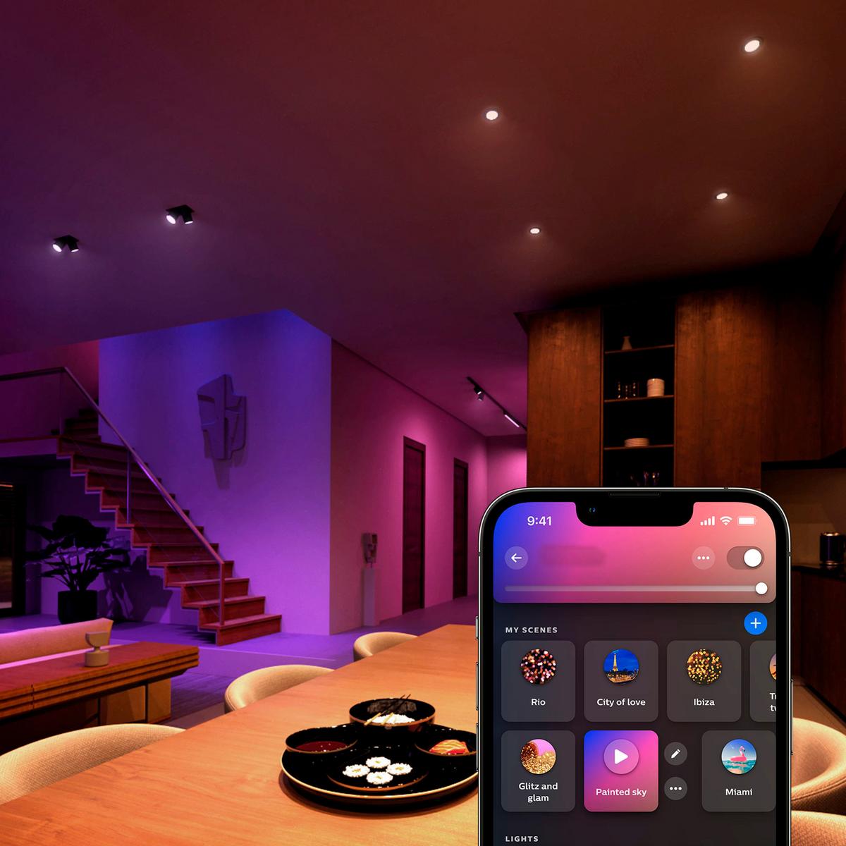 ŻARÓWKA LED PHILIPS HUEWCA XW - biały, Basics, tworzywo sztuczne (5,7/5/5cm) - Philips HUE