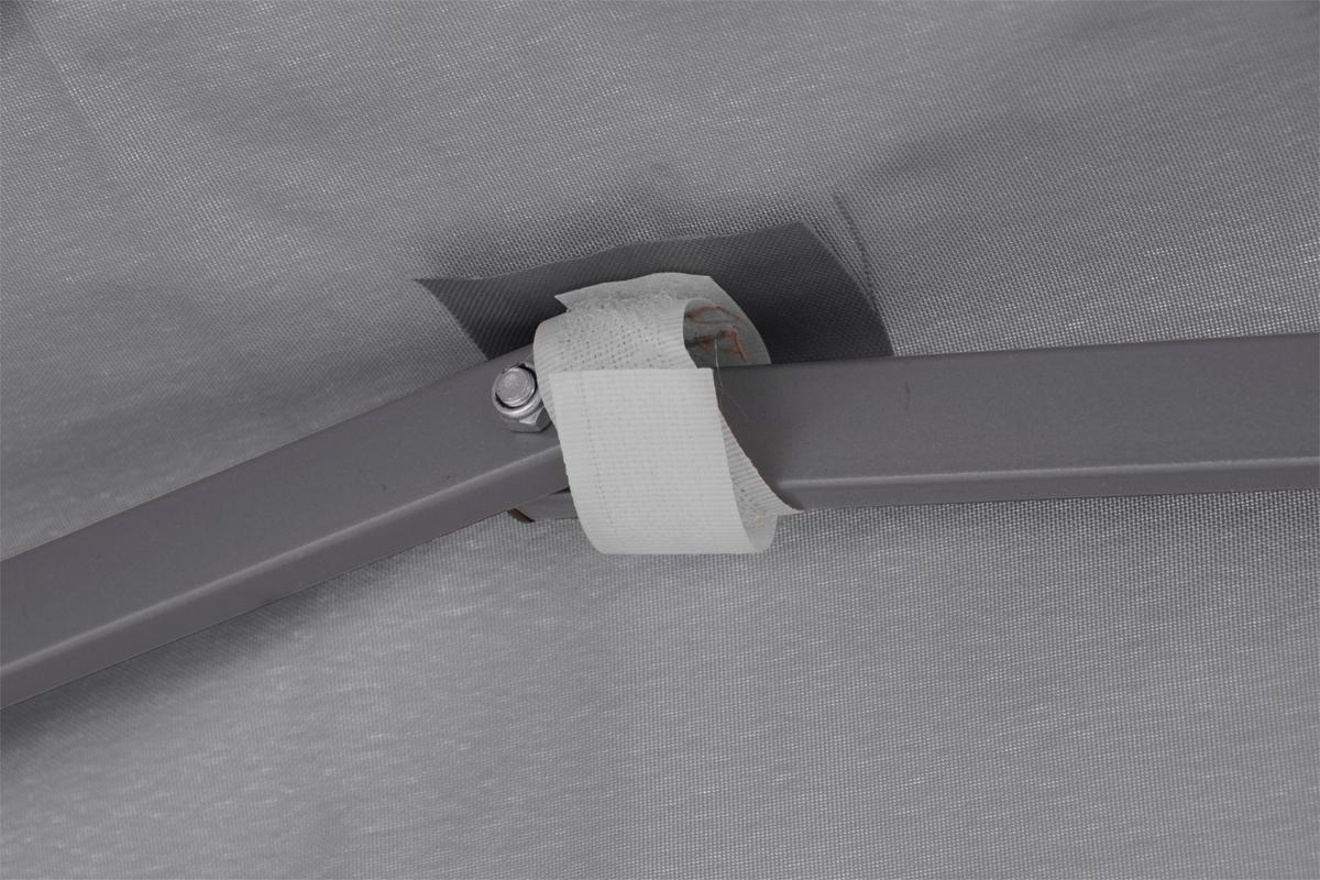 Pavillon Starter BHT 3x2,6x3 m mit Tragetasche - Grau, KONVENTIONELL, Textil (300/260/300cm) - Siena Garden