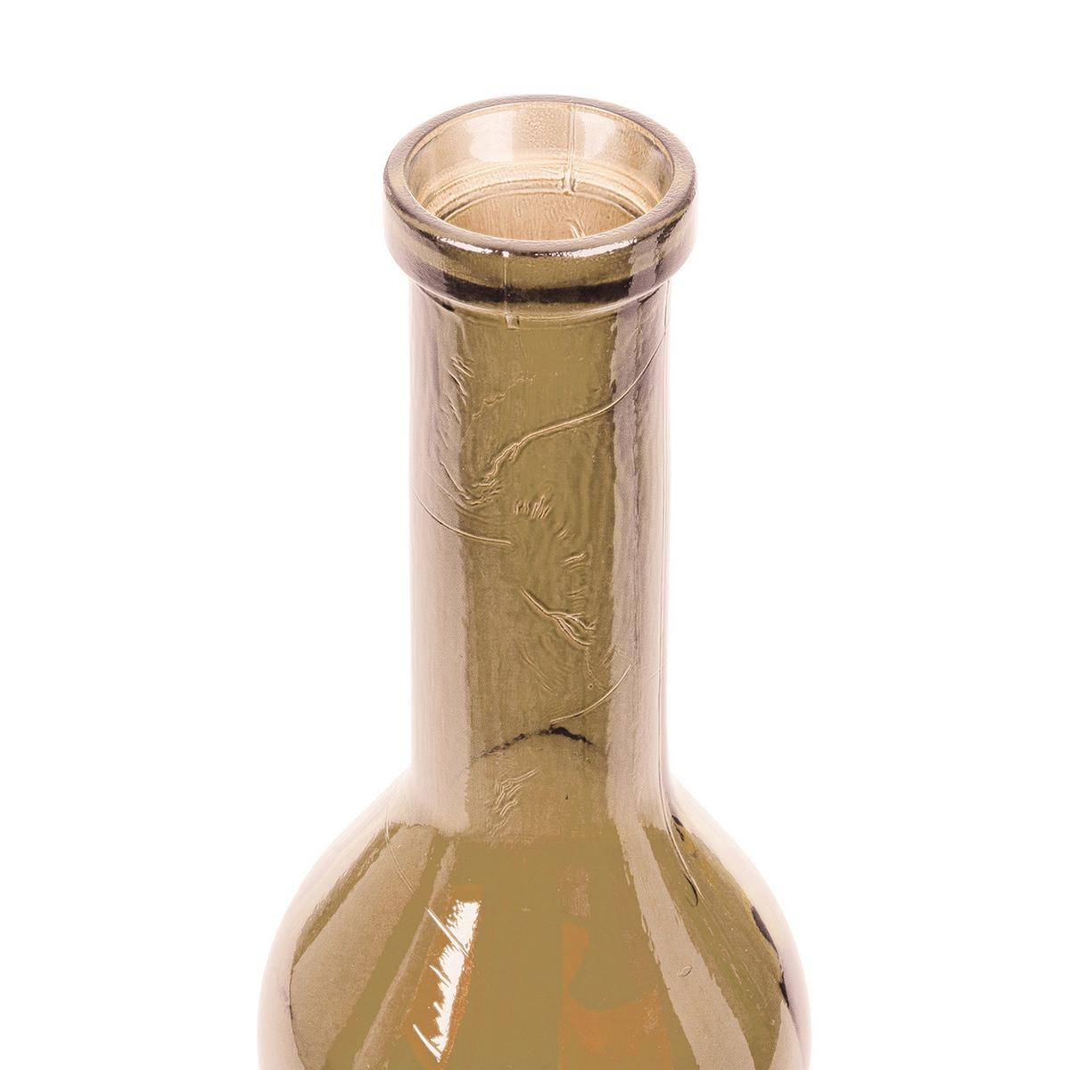 Bodenvase Balleros Hellbraun - Hellbraun, LIFESTYLE, Glas (26,5/75cm)