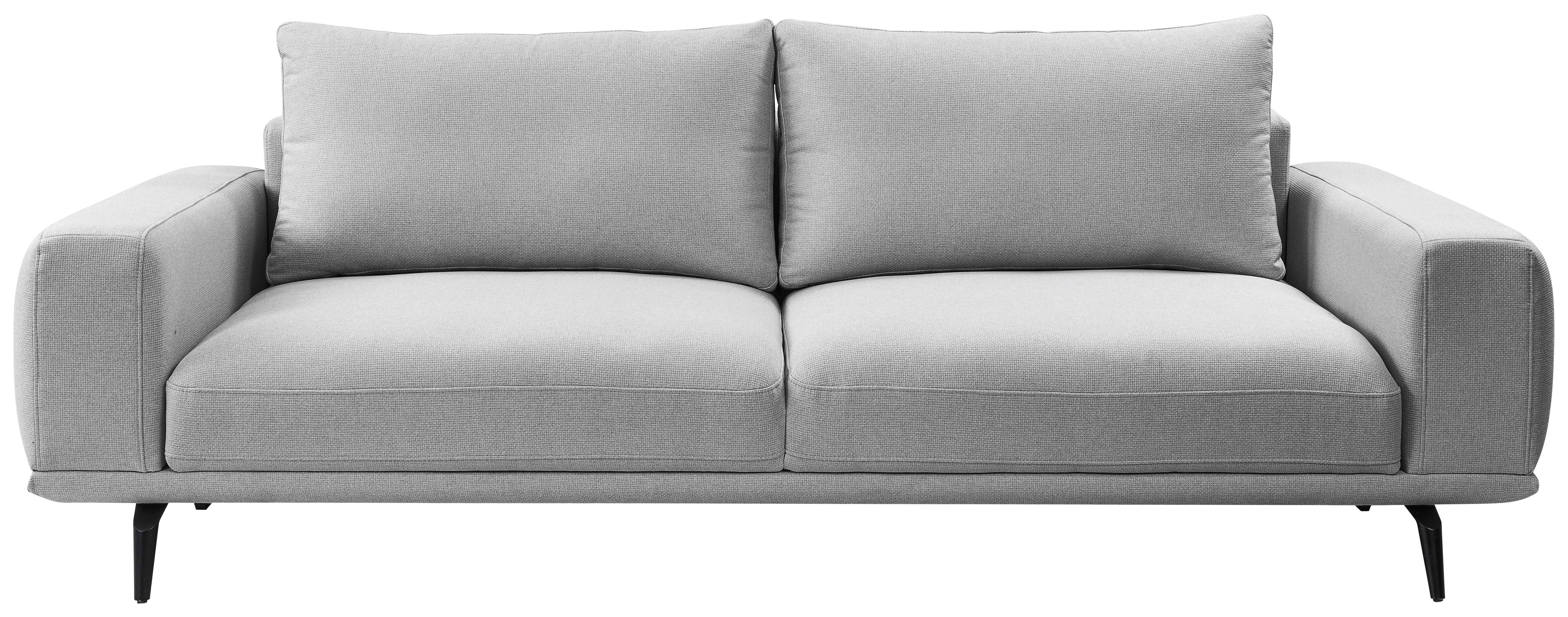 Canapea cu 3 locuri SELENE - gri, Modern, textil (242/89/115cm) - MID.YOU