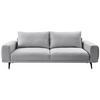 Canapea cu 3 locuri SELENE - gri, Modern, textil (242/89/115cm) - MID.YOU