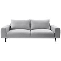 Canapea cu 3 locuri SELENE - gri, Modern, textil (242/89/115cm) - MID.YOU