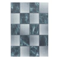 Webteppich Ottawa Blau ca. 140x200cm - Blau, Design, Textil (140/200cm)