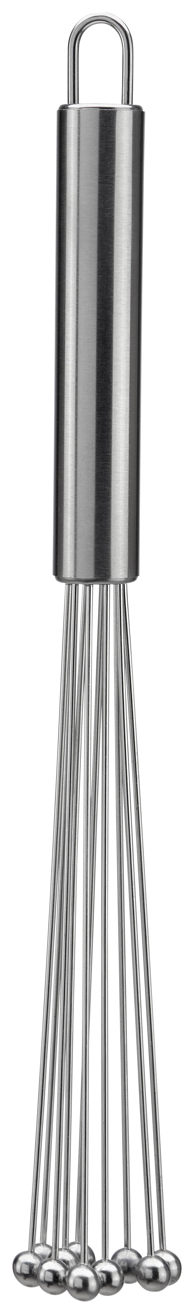 Schneebesen Dani in Edelstahlfarben - Edelstahlfarben, Konventionell, Metall (27cm) - Modern Living