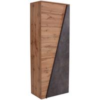Omara Za Čevlje Venedig, Temno Siva, Hrast - temno siva/črna, Moderno, umetna masa/leseni material (70/196/35cm) - Mömax