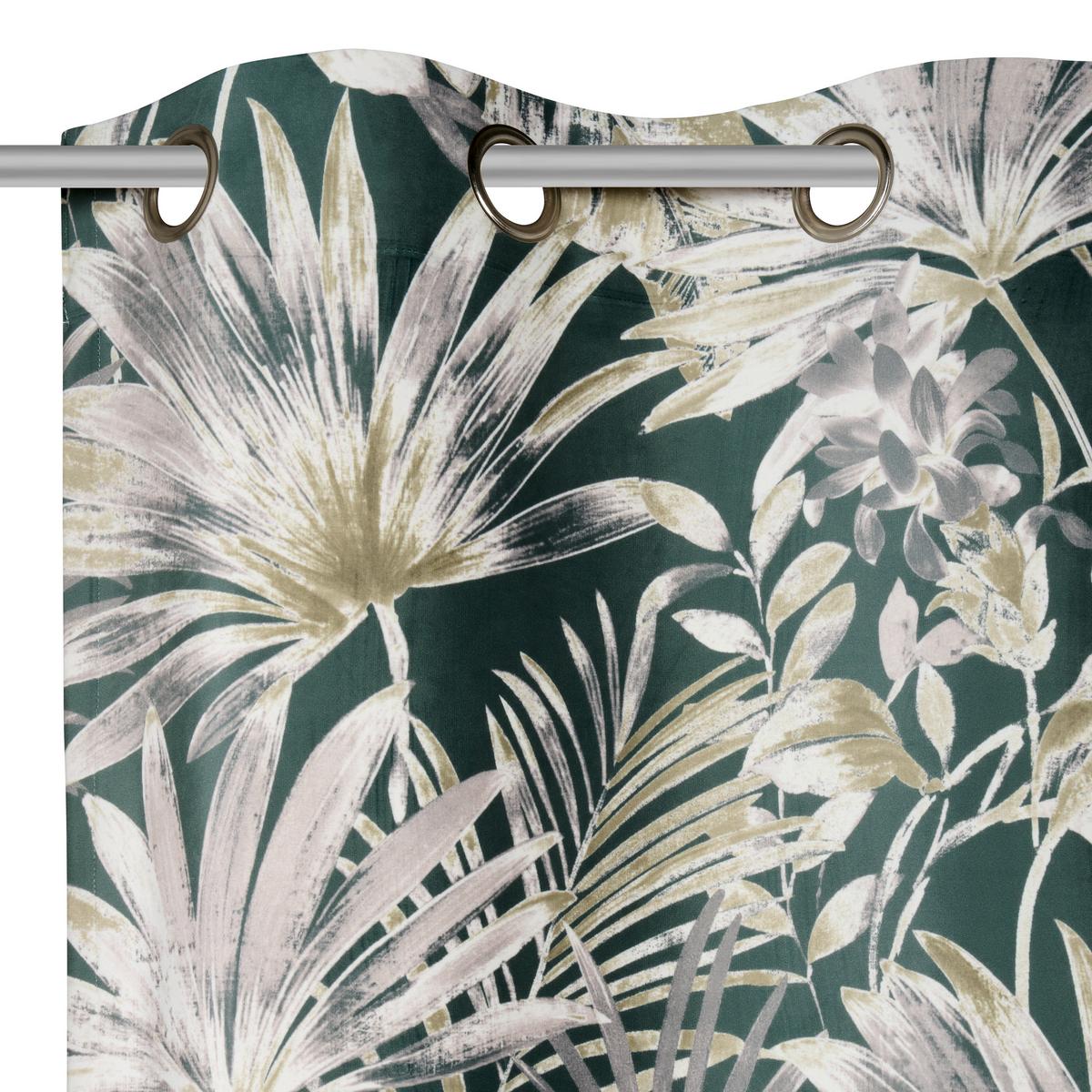 ZASŁONA NA PRZELOTKACH SELVA - zielony, Lifestyle, tkanina (140/245cm) - Esposa