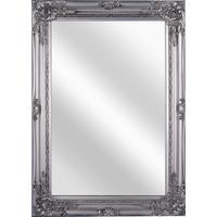 Oglindă de perete Walter - argintiu, Modern, sticlă/material pe bază de lemn (50/70/3,5cm) - Modern Living